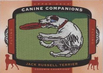 2018 Upper Deck Goodwin Champions - Canine Companions Manufactured Patch #CC199 Jack Russell Terrier Front