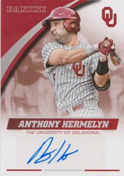 2016 Panini Oklahoma Sooners - Autographs #AH-OU Anthony Hermelyn Front