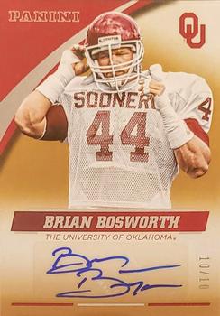 2016 Panini Oklahoma Sooners - Autographs Gold #BB-OU Brian Bosworth Front