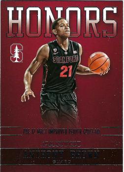 2015 Panini Stanford Cardinal - Honors #AB-STA Anthony Brown Front