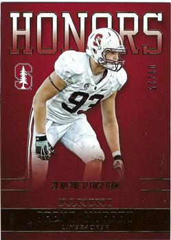 2015 Panini Stanford Cardinal - Honors Gold #TM-STA Trent Murphy Front