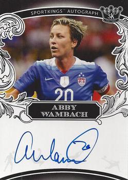 2018 Sportkings - Autographs #A34 Abby Wambach Front