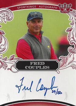 2018 Sportkings - Autographs Red #A7 Fred Couples Front