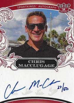 2018 Sportkings - Autographs Red #A16 Chris MacClugage Front