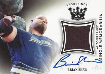 2018 Sportkings - Autographed Memorabilia #AM-BS Brian Shaw Front