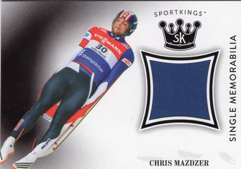 2018 Sportkings - Single Memorabilia #SM-CM2 Chris Mazdzer Front