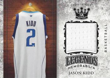 2018 Sportkings - Legends Memorabilia #LSM-7 Jason Kidd Front