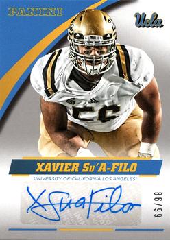2015 Panini UCLA Bruins - Autographs Silver #XSF-UCL Xavier Su'a-Filo Front