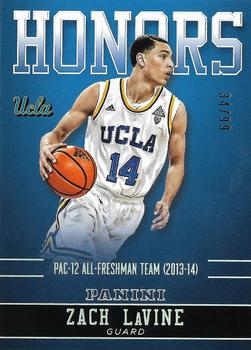 2015 Panini UCLA Bruins - Honors Silver #ZL-UCL Zach LaVine Front