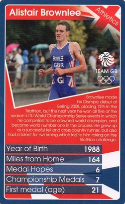 2012 Top Trumps Our Greatest Team #NNO Alistair Brownlee Front