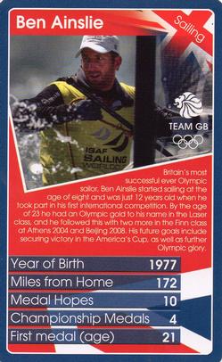 2012 Top Trumps Our Greatest Team #NNO Ben Ainslie Front