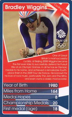 2012 Top Trumps Our Greatest Team #NNO Bradley Wiggins Front
