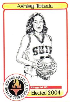 2005 Mid Mon Valley All Sports Hall of Fame #151 Ashley Totedo Front