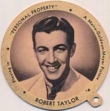 1937 Dixie Ice Cream Lids #NNO Robert Taylor Front
