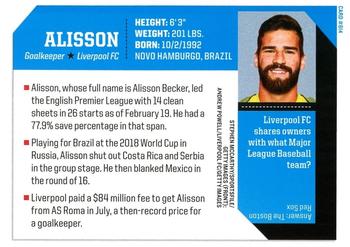 2019 Sports Illustrated for Kids #814 Alisson Back