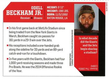 2019 Sports Illustrated for Kids #876 Odell Beckham Jr. Back