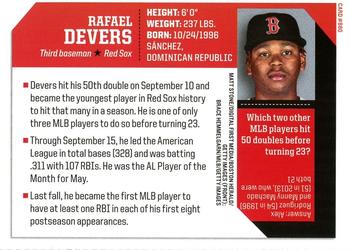 2019 Sports Illustrated for Kids #880 Rafael Devers Back