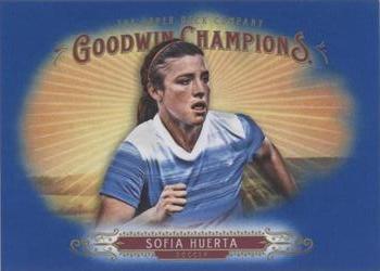 2018 Upper Deck Goodwin Champions - Royal Blue #61 Sofia Huerta Front