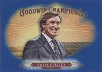 2018 Upper Deck Goodwin Champions - Royal Blue #90 Wayne Gretzky Front