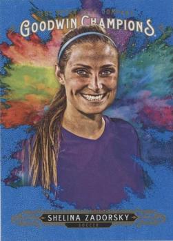 2018 Upper Deck Goodwin Champions - Royal Blue #144 Shelina Zadorsky Front
