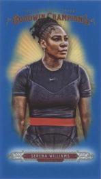 2018 Upper Deck Goodwin Champions - Minis Royal Blue #10 Serena Williams Front