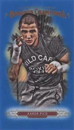 2018 Upper Deck Goodwin Champions - Minis Royal Blue #12 Aaron Pico Front