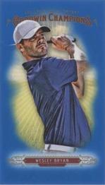 2018 Upper Deck Goodwin Champions - Minis Royal Blue #27 Wesley Bryan Front
