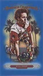 2018 Upper Deck Goodwin Champions - Minis Royal Blue #32 Kyle Troup Front