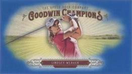 2018 Upper Deck Goodwin Champions - Minis Royal Blue #71 Lindsey Weaver Front