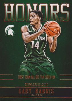 2016 Panini Michigan State Spartans - Honors #GH-MSU Gary Harris Front