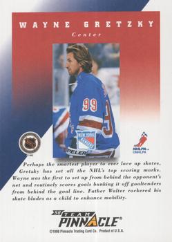 1998 Pinnacle Team Pinnacle Collector's Club - Promos #NNO Wayne Gretzky Back