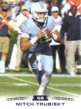 2017 Leaf Retail Exclusive #08 Mitch Trubisky Front