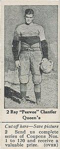 1924-25 Dominion Chocolate Athletic Stars (V31) #2 Peewee Chantler Front