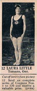 1924-25 Dominion Chocolate Athletic Stars (V31) #12 Laura Little Front