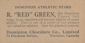 1924-25 Dominion Chocolate Athletic Stars (V31) #84 R. 