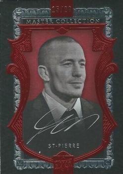 2016 Upper Deck All-Time Greats Master Collection - Autograph Red #MC-GS Georges St-Pierre Front