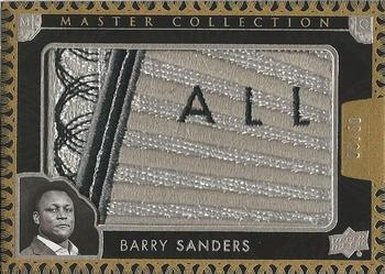 2016 Upper Deck All-Time Greats Master Collection - Logo Collection Puzzle Silver #LC-11 Barry Sanders Front
