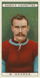1908 Ogden's Famous Footballers #4 Billy George Front