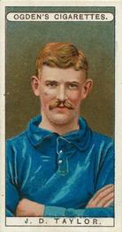 1908 Ogden's Famous Footballers #9 Jack Taylor Front