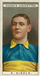 1908 Ogden's Famous Footballers #15 Robert Dibble Front