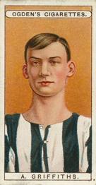 1908 Ogden's Famous Footballers #16 Arthur Griffiths Front