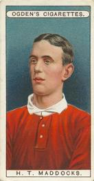 1908 Ogden's Famous Footballers #23 Hopkin Maddock Front
