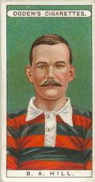 1908 Ogden's Famous Footballers #27 Basil Hill Front