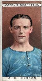 1908 Ogden's Famous Footballers #28 George Hilsdon Front
