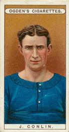 1908 Ogden's Famous Footballers #31 J. Conlin Front