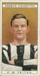 1908 Ogden's Famous Footballers #32 C. M. Veitch Front