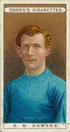 1908 Ogden's Famous Footballers #33 R. M. Hawkes Front
