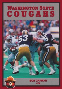 1991 Washington State Cougars Smokey #NNO Bob Garman Front
