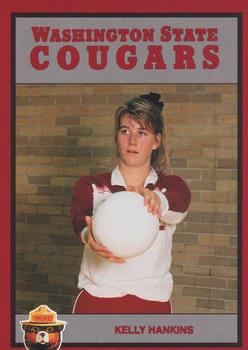 1991 Washington State Cougars Smokey #NNO Kelly Hankins Front