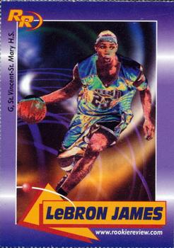 2003 Rookie Review #59 LeBron James Front